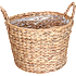 Lyon fletkurv - brun - H: 30 x B: 32 x D: 32 cm