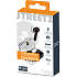 Streetz T250 transparent TWS trådløse in-ear høretelefoner - transparent