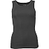 VRS dame rib tanktop str. S - sort