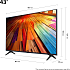 LG 43" 4K LED TV 43UT8000 (2024)