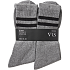 VRS herre 10-pak tennisstrømper str. 39/42 - grå