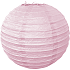 Papirslanterne Ø:20 cm - Lyserød