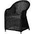 Albany flettet havestol - sort