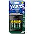 Varta LCD oplader til AA/AAA/9V inkl. 4 AA 2100mAh genopladelige batterier