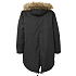 VRS dame parka jakke str. 50 - sort