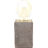 Prestwick bordlampe - beton/grå