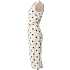 VRS dame midi kjole med mesh str. S - beige
