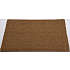 Dørmåtte 39x59 cm - brun
