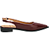 VRS dame ballerina slingback str. 40 - bordeaux