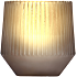 Windsor LED lys i glas 7,5x8 cm - grå