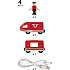 BRIO 33746 Genopladeligt tog med USB-kabel