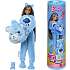 Barbie Care Bears dukke - blå