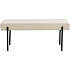 Swindon bænk - hvid