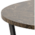 Amble spisebord - brun marmorlook