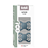 Symmetriske sutter silikone 6+ mdr.