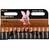 Duracell Plus AA batterier 12-pak