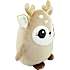 Rund elg bamse 18 cm