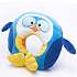 Travel Blue rejse/nakkepude - Pingvinen Puffy