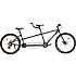 SCO tandemcykel 27,5" - sort