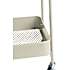 DAY rullebord med 3 hylder - beige