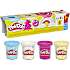 Play-Doh konfetti modellervoks 4 stk.