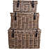 Bali opbevaringskurve - brun kubu rattan