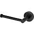 Kosmos mat black toilet roll holder 3