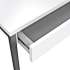 Function Plus skrivebord med 2 skuffer - hvid