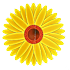 Flue tape m. blomst