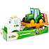 John Deere biltransporter med traktor