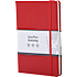 Danpen notesbog PU A5 - rød
