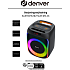 Denver BPS-165 bluetooth partyhøjttaler med LED