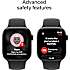 Apple Watch S11 (2025) GPS 42 mm - Jet Black Aluminium - Black Sport Band M/L