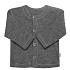 808 baby uld cardigan str. 68 - grå