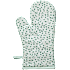 Salling grillhandske - grøn med blomster