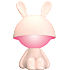 Bunny Girl genopladelig LED lampe - farveskiftende lys