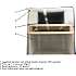 Nordisk Fjer B90 opbevaringsseng 140x200 cm