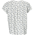 VRS dame blomstret oversize bluse str. 54 -hvid