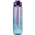 Motivationsflaske lilla/turkis - 1 liter