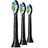 Philips Sonicare W2 Optimal White tandbørstehoveder 3-pak - sort