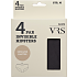 VRS dame 4-pak hipster str. S - sort