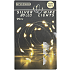 Batterilyskæde sølvwire 20 LED L: 95 cm - Varm hvid