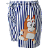 Bluey badeshorts str. 110/116 - blå