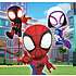Spidey og hans utrolige venner puslespil - 3x48 brikker