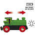 BRIO 33595 Batteridrevet tovejs lokomotiv, grønt/sort