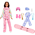 Barbie snowboarderdukke