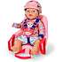 Baby Born barnestol til cykel