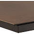 Irwine spisebord - brun