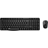 Rapoo X1800S trådløst tastatur/mus sæt - sort