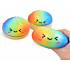 Dumpling Skum Squishy Kawaii 8,5 cm - regnbuefarvet